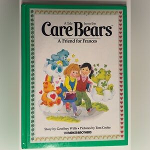 A Tale From The Care Bears Hardcover Book Friend For Frances Vintage 1983